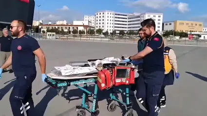 Ambulans Helikopter 8 Aylık Bebek İçin Havalandı