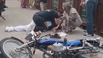Ordu'da motosikletin çarptığı yaya öldü, sürücü yaralandı
