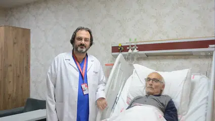 Trabzon'da mesanesinde tümör tespit edilen hasta ameliyatla sağlığına kavuştu