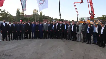 Sungurlu’da Halk Ekmek Üretim Tesisi’nin Temeli Atıldı