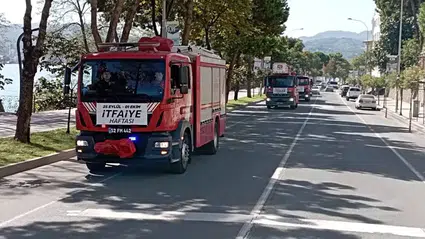 Ordu'da İtfaiye Haftası kutlandı