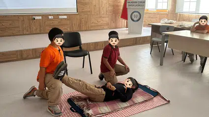 Miniklere İlkyardımın Önemi Anlatıldı