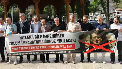Amasya'dan Filistin'e ve Küresel Sumud Filosu'na destek