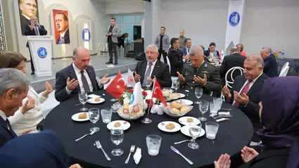 Gaziler Yemekte Bir Araya Geldi