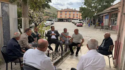 AK Parti Heyetinden Gümüşhacıköy'e Ziyaret