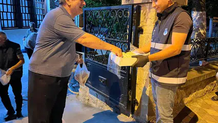 İskilip’te Vatandaşa Lokum İkramı