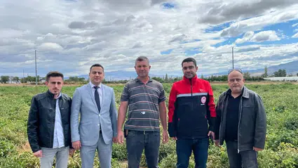 Tarım Ekipleri Sarımbey’de Üreticilerle Buluştu