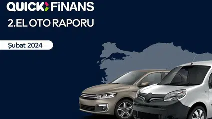 Quick Finans, ağustos ayı 2. El Oto Raporu'nu yayımladı