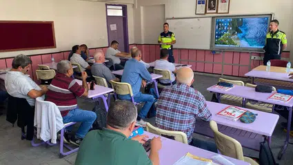 Kargı’da Okul Servis Sürücülerine Eğitim Verildi