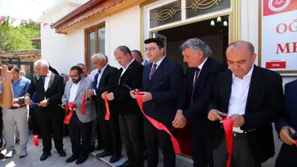 Gerze’de hayırseverlerin katkılarıyla inşa edilen cami ibadete açıldı