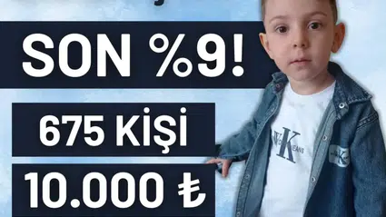 Tedavi İçin Sadece %9 Kaldı!