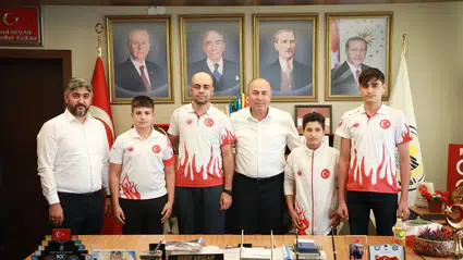 Madalyalı Sporculara Başkan Arslan’dan Tebrik