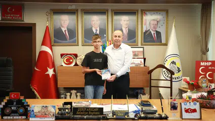 Hasan Can'dan Başkan Arslan'a Ziyaret