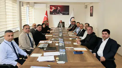 OSB Yönetimi Toplandı