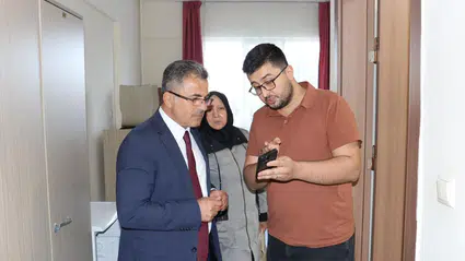 Demirkıran, İskilipli Atıf Hoca Yurdunu Denetledi