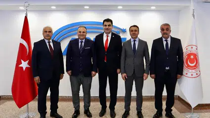 İskilip Heyeti, Milli Savunma Bakanlığında Temaslarda Bulundu