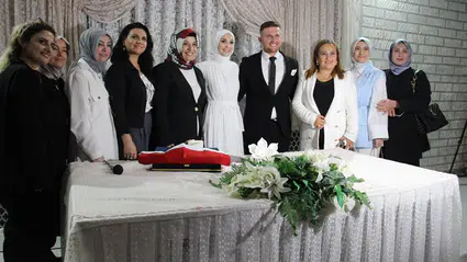 Bakan Göktaş, Nikah Şahidi Oldu
