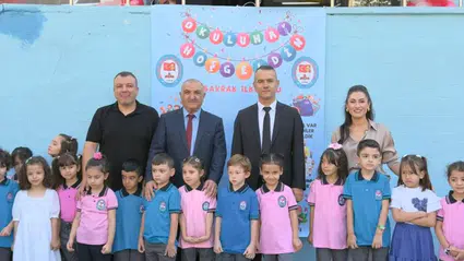 Minikler İçin İlk Ders Zili Çaldı
