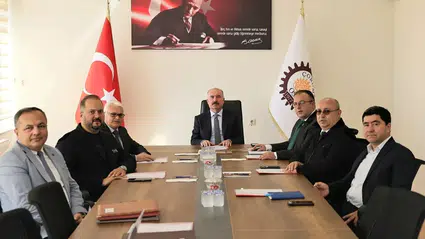 OSB Yönetimi Toplandı