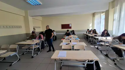 Destekleme Kurslarındaki Öğrencilerle Buluştu