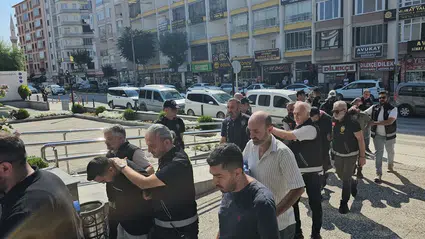 ‘Change’ Araç Operasyonu: 9 Şüpheli Yakalandı