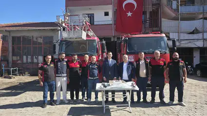 Bayat’ta İtfaiyeciler Unutulmadı