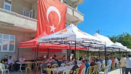 Şehit Jandarma Yüzbaşı Mahmut Top için Havza'da mevlit okutuldu