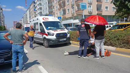 Motosikletin Yaya Çarptı: 2 Yaralı