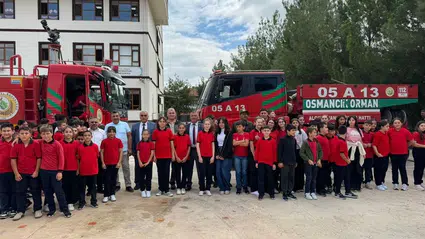 İlkokul Öğrencilerinin İlk Dersi Yeşil Vatan