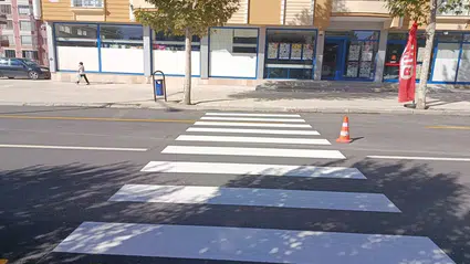 Yol Çizgileri Yenileniyor