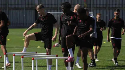 Samsunspor, Gaziantep FK maçı hazırlıklarını tamamladı