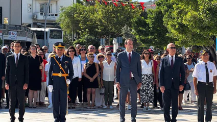 Datça’da Gaziler Günü törenle kutlandı