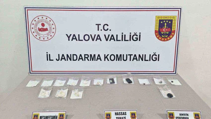 Yalova’da uyuşturucu operasyonunda 1 tutuklama