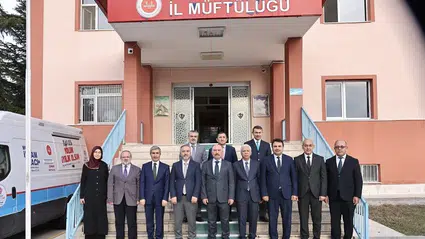 Çalgan’dan İl Müftüsü Yıldırım’a Umre Tebriği