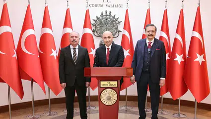 Hisarcıklıoğlu ve Arslan Çorum’a Geldi