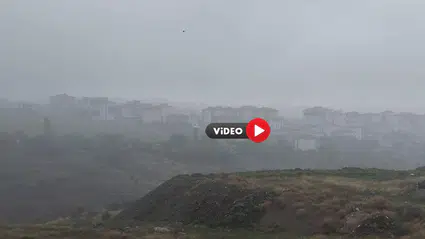 Çorum’u Sis Bürüdü