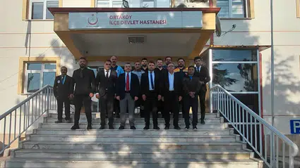 Ortaköy’deki Sağlık Çalışmalarını Yerinde İnceledi