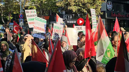 Çorum Halkı, Filistin İçin Meydandaydı
