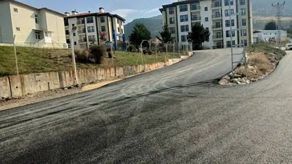 Laçin’de Asfalt Mesaisi
