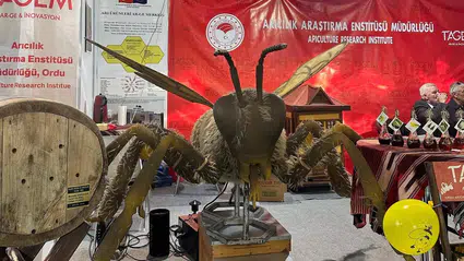 Çorum Ekibi Türkiye Arıcılık Fuarı’nda