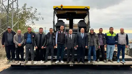 Eskiekin-Elmalı Grup Yoluna 32 Milyon Liralık Yatırım