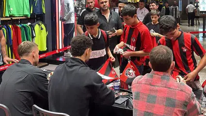 Çorum FK Maçı Öncesi Birlik Görüntüleri