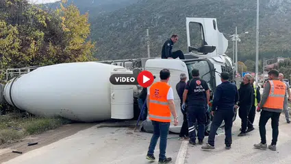 Beton Mikseri Dehşeti Kameralarda
