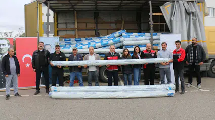 Örtü Altı Üreticilerine Sera Naylonu Desteği