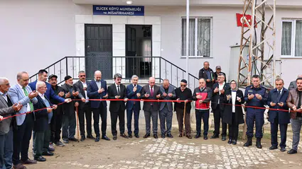 Vali Çalgan, Köy Konağının Açılışını Yaptı