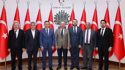 Yılmaz Kaya ve Yönetimi Vali Çalgan ile Görüştü