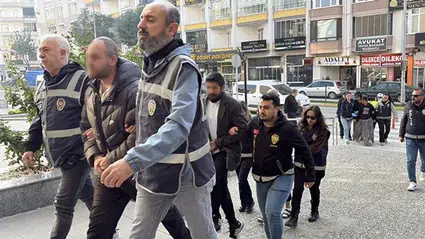 "Hırsızlık" Operasyonunda Yakalanan 9 Şüpheli Tutuklandı