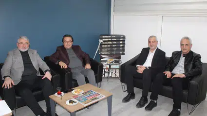 Aşgın’dan Ayhan Aykanat’a Geçmiş Olsun Ziyareti