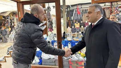 Alar, Arasta Esnafıyla Buluştu