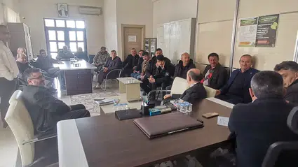 Çeltik Üretimi İçin Muhtarlarla İstişare